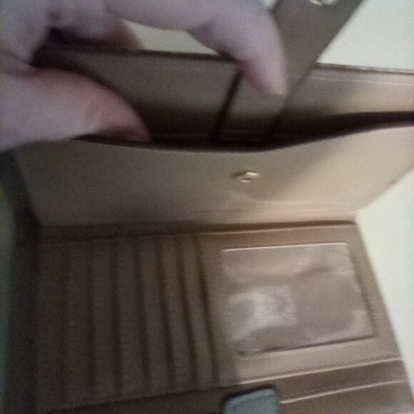 Anne Klein Tan Signature Wallet - Picture 8 of 12